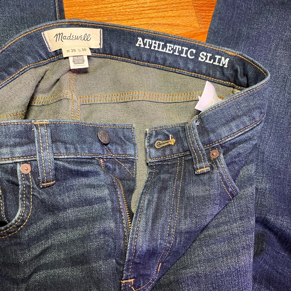 Men’s Madewell Athletic Slim 29x30